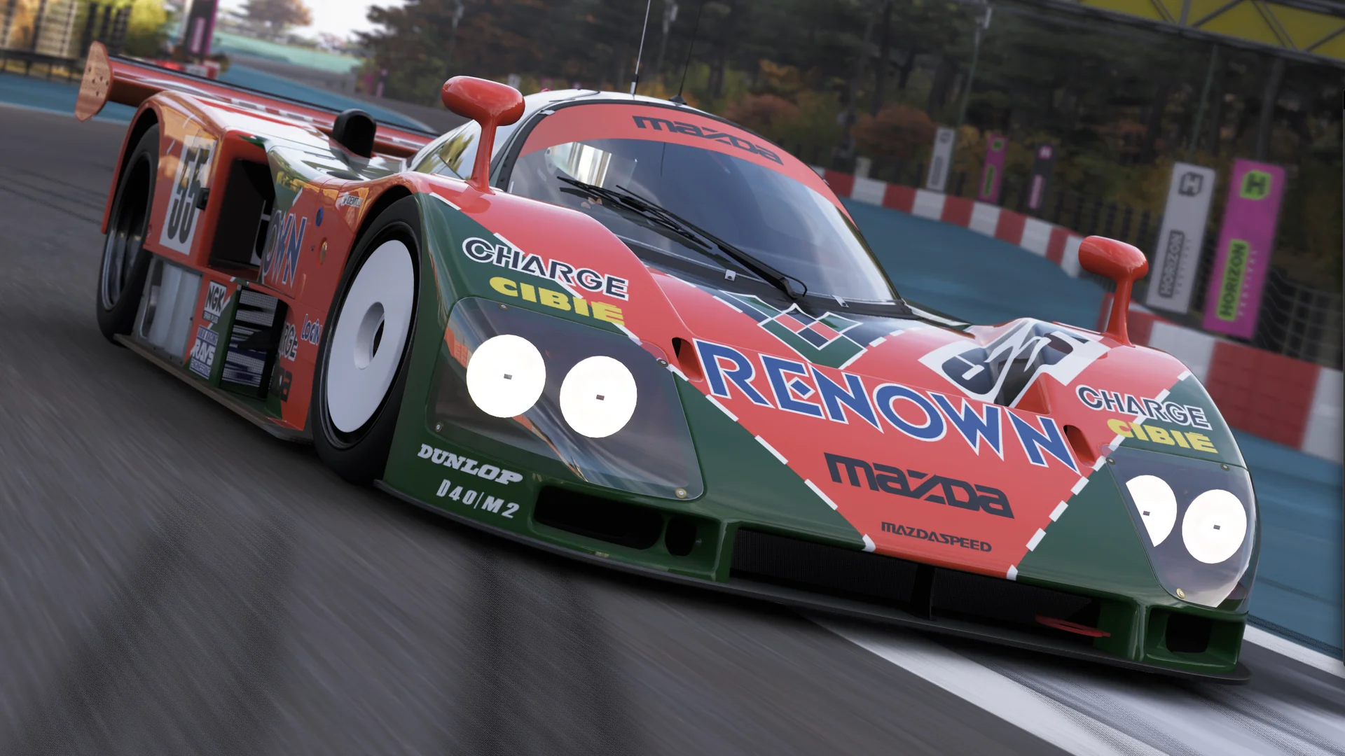 1991 Mazda #55 Mazda 787B