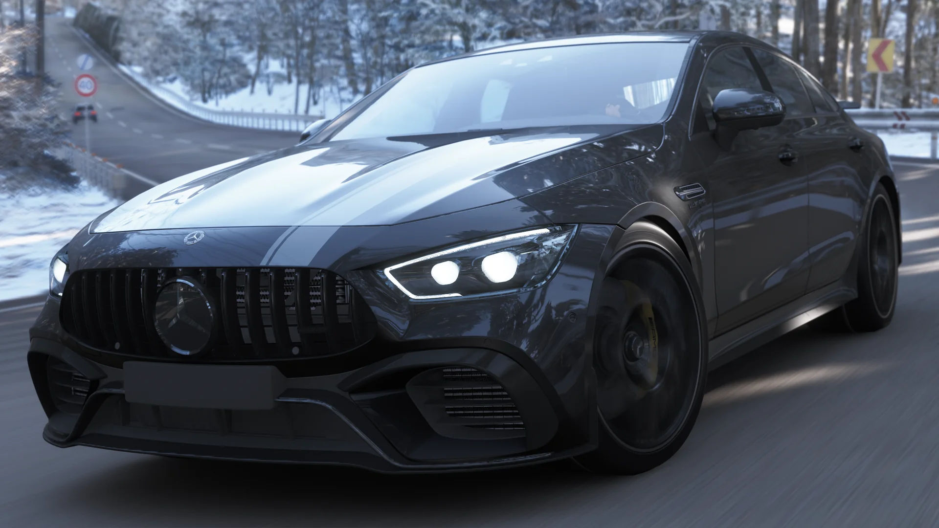2018 Mercedes-AMG GT 4-Door Coupe