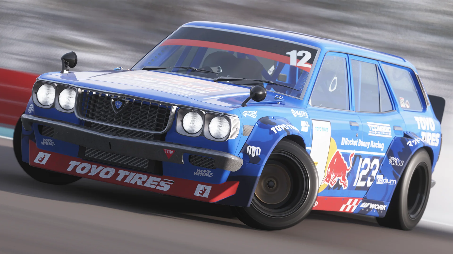 1974 Mazda #123 Mad Mike 808 Wagon 'FURSTY'
