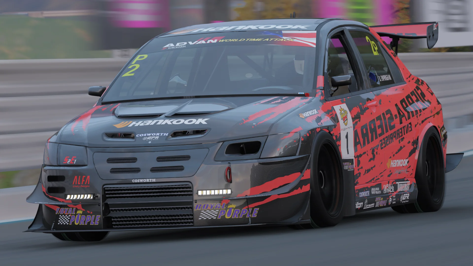 2005 Mitsubishi #1 Sierra Sierra Enterprises Lancer Evolution Time Attack