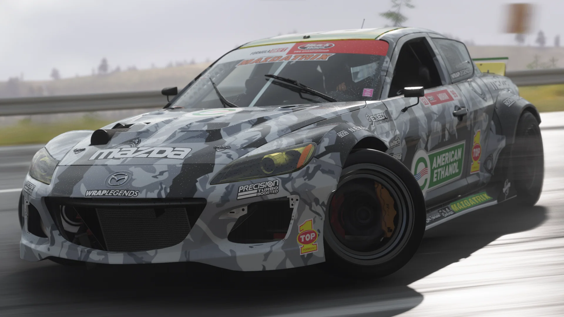 2009 Formula Drift #99 Mazda RX-8