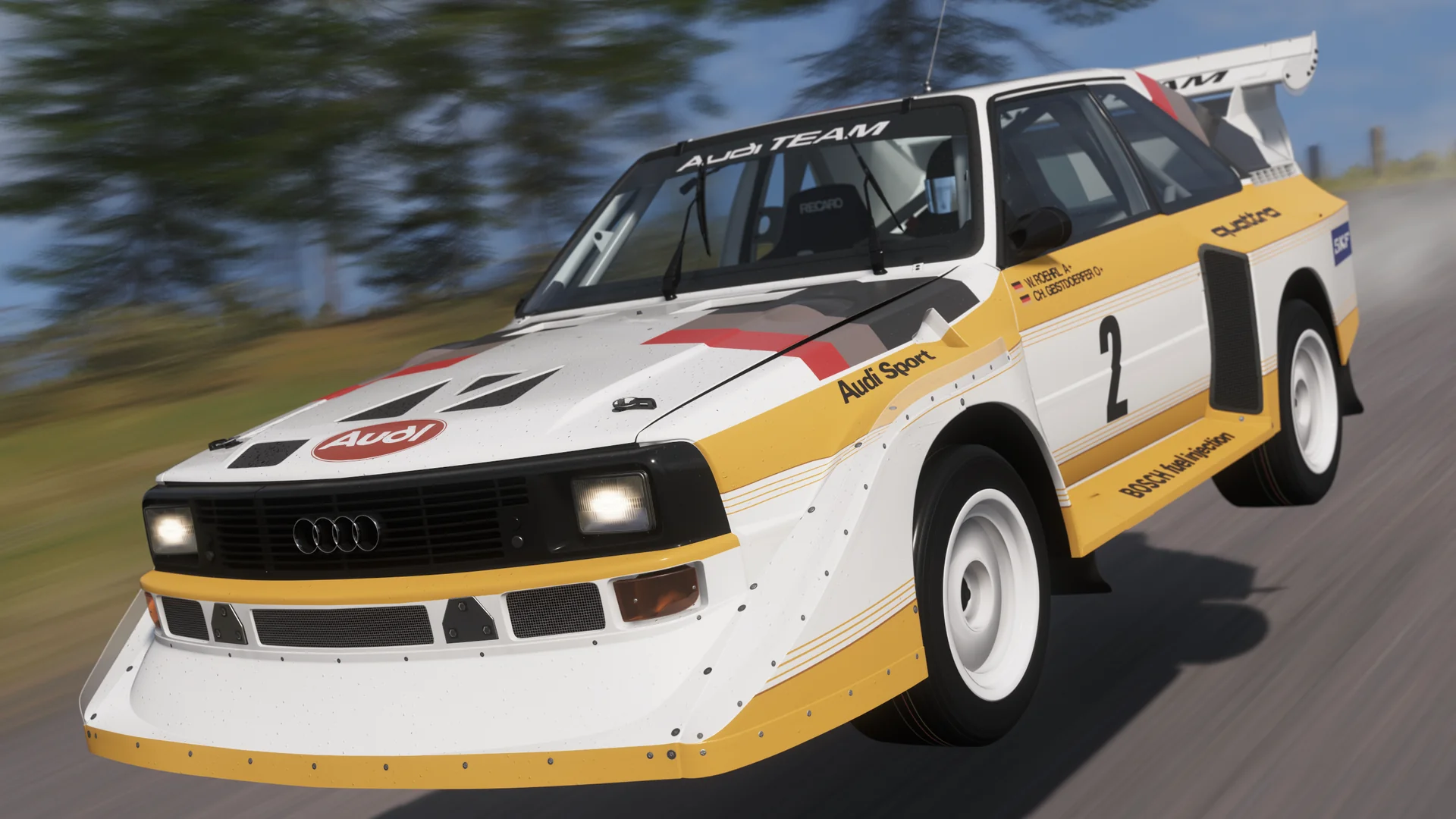 1986 Audi #2 Audi Sport quattro S1