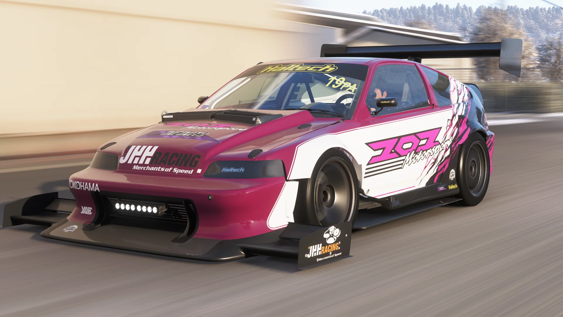 1990 Honda #19 101 Motorsport CRX WTAC