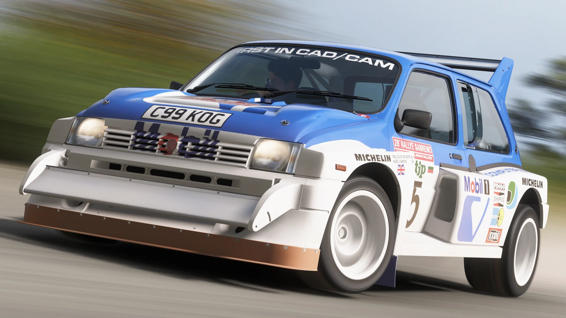 1986 MG Metro 6R4