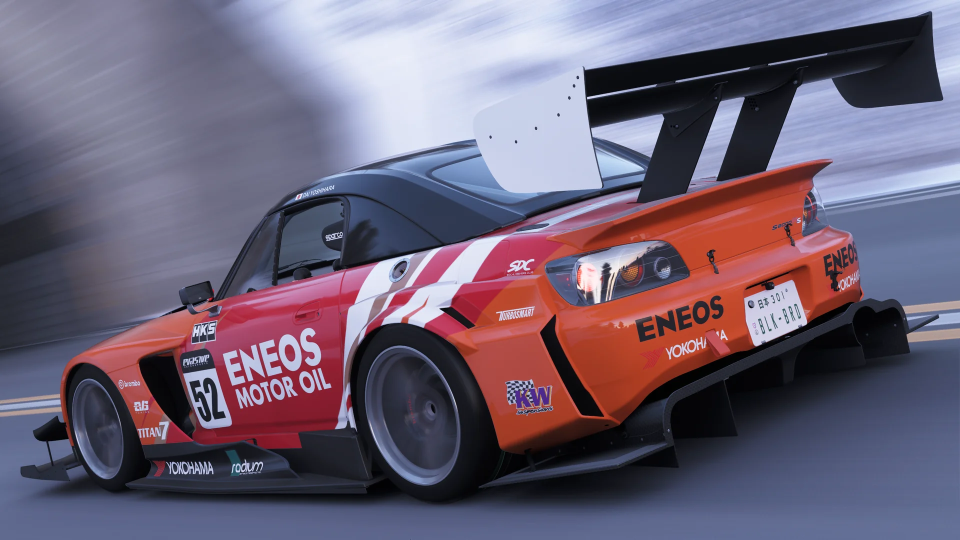 2004 Honda #52 Evasive Motorsports S2000 WTAC